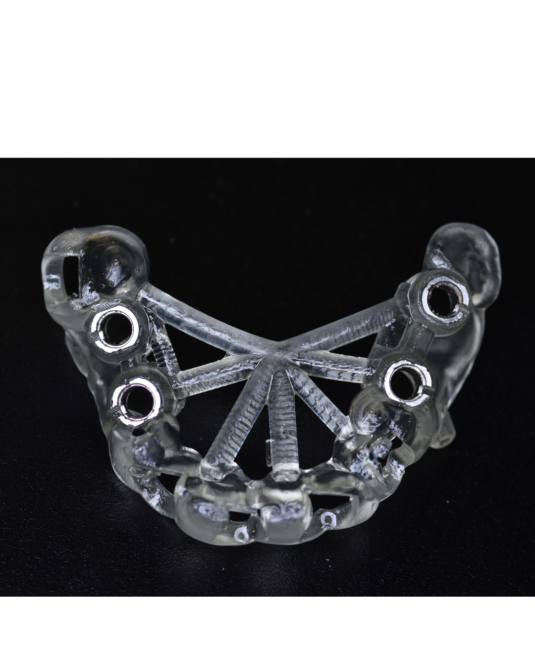 Printed clear resin surgical guide